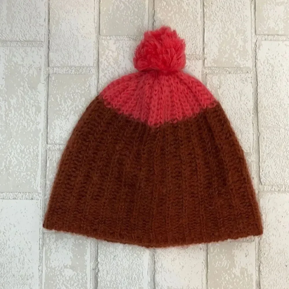 J Crew 1937 Accessories Pink Pom Pom Winter Hat